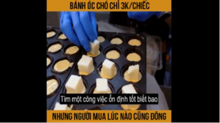 Bánh óc chó chỉ 3k chiếc nhưng luôn luôn hút khách