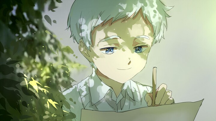 [The Promised Neverland / Noel] Norman's Forget-Me-Not (Full Color Thick Paint)