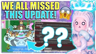 SECRET UPDATE We All MISSED! New WINTER UPDATE 2022 Secrets! 🏰 Royale High Update