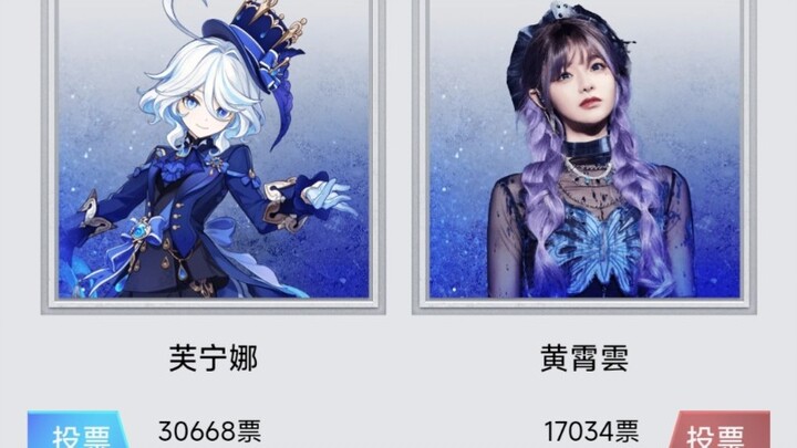 สถานการณ์การโหวตในศึกเทพธิดาหูผู่ นี่คือพลังของ Mihoyo หรืออย่างไร?