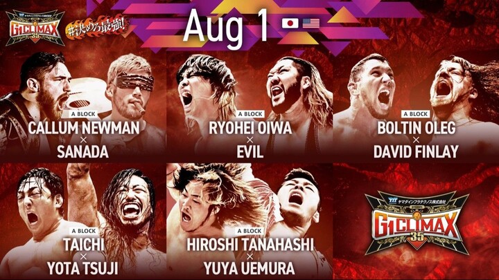 NJPW G1 Climax 35 (Day 9) - 1 August 2025