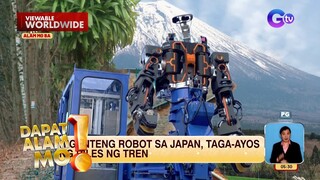 Higanteng robot, taga-ayos ng riles ng tren sa Japan | Dapat Alam Mo!