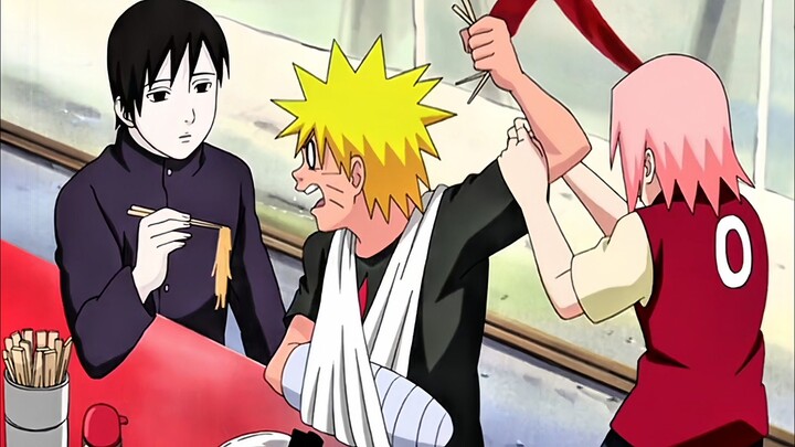 Momen Kocak Naruto Gagal Disuapin Sakura 🤣