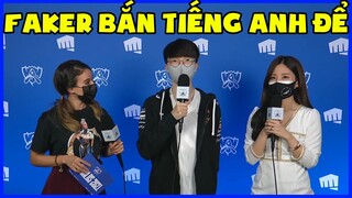 Faker bắn tiếng anh để cảm ơn fan quốc tế, Cặp đôi không thể ngăn cản
