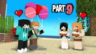 Part 9: "HAPPY 1st ANNIVERSARY!" : Love Story of Alexis&Heeko, Brix&Haiko: Minecraft Animation