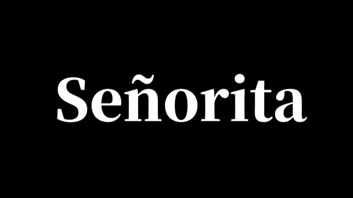 【博君一肖/双人舞】Señorita（伪）