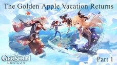 [TAG/EN] The Golden Apple Vacation Returns P1 | Genshin Impact Event Main Quest | PH VTuber/VCreator