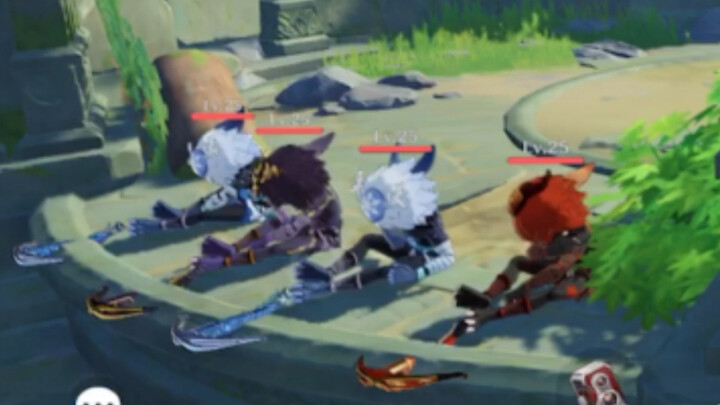 [ เก็นชินโอมแพกต์] เป็นตระกูล Qiuqiu ที่กลมกลืนกันสุดๆ