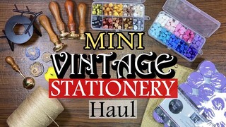 Unboxing Vintage Stationery Haul | Wax Seal & etc | Lazada Haul | Shopee & AliExpress links included