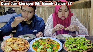 Ah Nikmat Bener.. Menu Sahur Di Kampung, Masakan Biasa Nikmat Luar Biasa, Bikin Gagal diet..