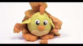 Chicken & egg Stop motion cartoon for children - BabyClay