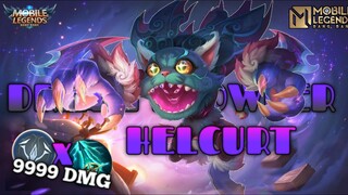 SKY PIERCER + WAR CRY LANGSUNG JADI KUCING MEMATIKAN || PERFECT GAMEPLAY HELCURT - MLBB