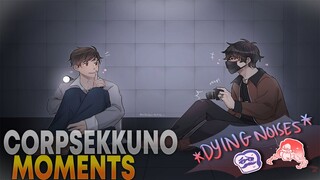 SYKKUNO SAID "IT'S NOT SCARY CORPSE WILL PROTECT US | AMIGOPS PLAY PHASMOPHOBIA