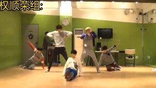 The choreography showdown between the three groups of Xun, Che and Rong during the Little Green Hous