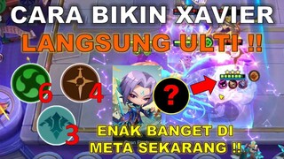 CARA BIKIN XAVIER BISA LANGSUNG ULTI !! MANA LANGSUNG FULL !! COMBO MAGIC CHESS TERKUAT 2023