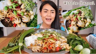 บ้านๆเด้อคลิปนี้มาเร็วไปเร็ว หลังจบจากคลิปนี้สิเอากล้องไปปัวก่อนเด้อจ้า😂😂ตำบักหุ่งหมึกสายลวก