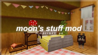 🌙 Moon's stuff mod mcpe | cottagecore aesthetic mod