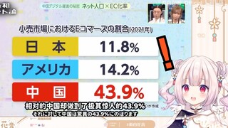 日本萝莉看日本介绍中国的网络发达程度 震惊到了