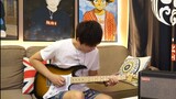 [Electric Guitar] One Piece old fan covers the old OP "BON VOYAGE!" with sheet music attached!