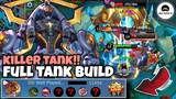 Gatotkaca Tank Build | Pure Defense Items | Gatotkaca Best Build 2022 [Mage Emblem] ✓