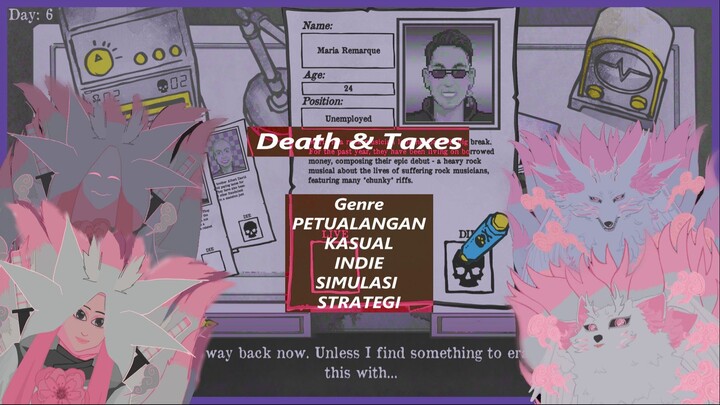 -+[Death & Taxes, Jadi malaikat pencabut nyawa dan menentukan takdir manusia]+-