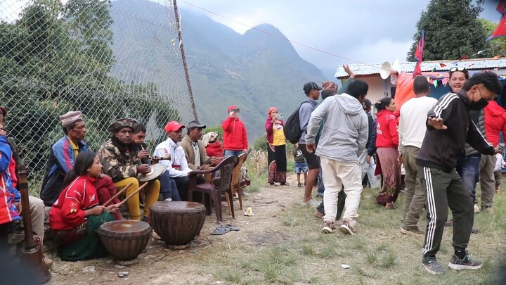 Dance in Nepal's Traditional Cultural Music Panchebaja | Fun in Nepal |