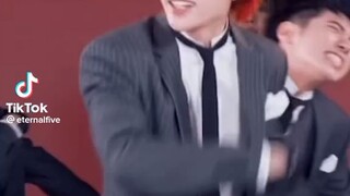 Beomgyu doing yeonjun part in GBGB