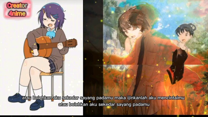 Debut Perdana Lisa Chan Coverin Lagu nxa"Cinta yang Menggoda"~Chrise by Virgo Coustic (AMV)