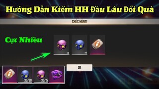 [Garena Free Fire] Hướng Dẫn Cách Kiếm Huy Hiệu Đầu Lâu Tím Và Xanh Đổi Quà Cực Đã.