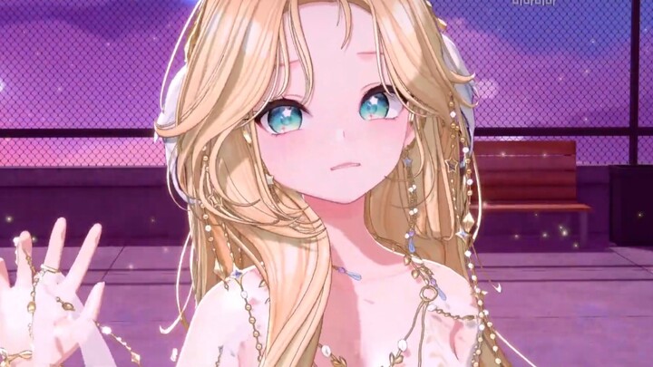 【Miningyi】The Moon Goddess Cracks Up, Overwhelmed by How Embarrassing Her Dance Is