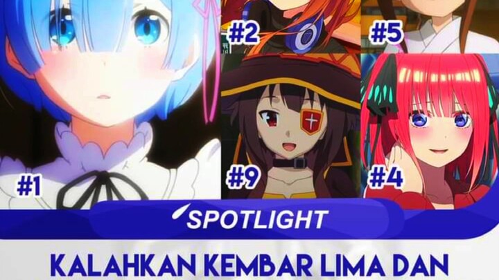 Rem emang waifu terbaik sih