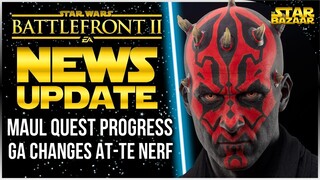CS Hero Stealing, GA Map Rotation, Quest Progress | Star Wars Battlefront 2 Update