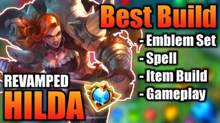 HILDA BEST BUILD 2022 | TOP 1 GLOBAL HILDA BUILD | HILDA - MOBILE LEGENDS | MLBB