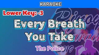 Every Breath You Take by The Police (Karaoke : Lower Key : -3)