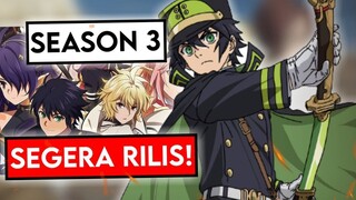 Akhirnya! Owari No Seraph Season 3 Episode 1 Segera Diumumkan! (1)