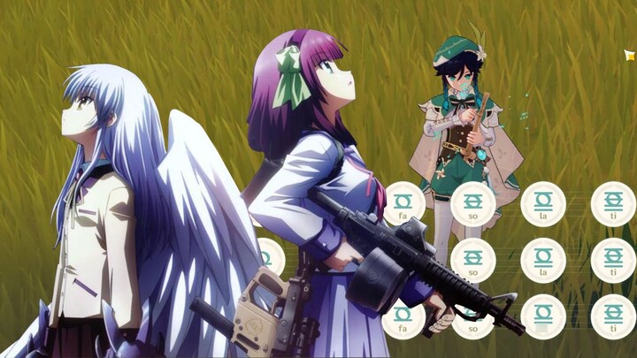 [Genshin Impact playing] Theme Of SSS——Angel Beats!