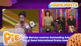 Belle Mariano receives Outstanding Asian Star at Seoul International Drama Awards! | PIE Channel