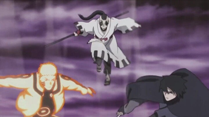 Naruto Sasuke vs Jigen from Kara angas tlga ng laban nila