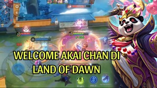 WELCOME AKAI CHAN DI LAND OF DAWN