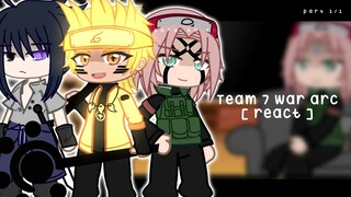 Team 7 war arc | react | war/future | Naru_ko.Xp