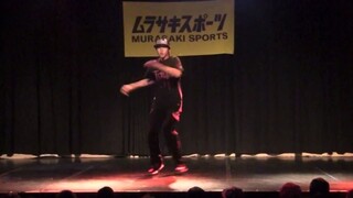 【Zanda Santa】12-year-old (14-year-old?) house dance judge demo performance