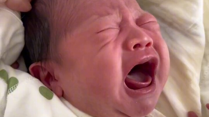 婴儿薅自己头发 施暴者和受害人竟然是同一人！这宝宝是个狠人啊哈哈！# 被你萌化了 # 好委屈但是好可爱 # 原谅我不厚道的笑了 # 心疼又带点好笑