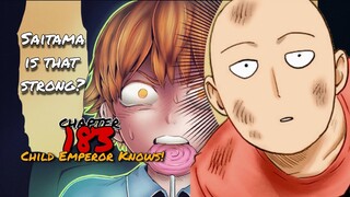 SAITAMA, NAKILALA NA NI CHILD EMPEROR AT FORTE! HERO DARK SECRET! One Punch Man Chapter 183 Tagalog