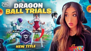 COMPLETING THE DRAGON BALL TRIAL | WISH COME TRUE ACHIEVEMENT | LEGENDARY TEAM TITLE | PUBG MOBILE