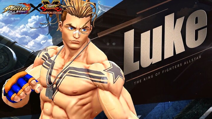 "King of Fighters All-Star" Crossover: Character Introduction - Luke - from "Street Fighter V"