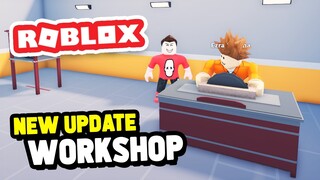 New WORKSHOP Update in Roblox My Prison