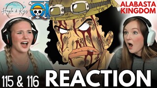 Usopp Is THE Man! | ONE PIECE | Reaction 115 & 116