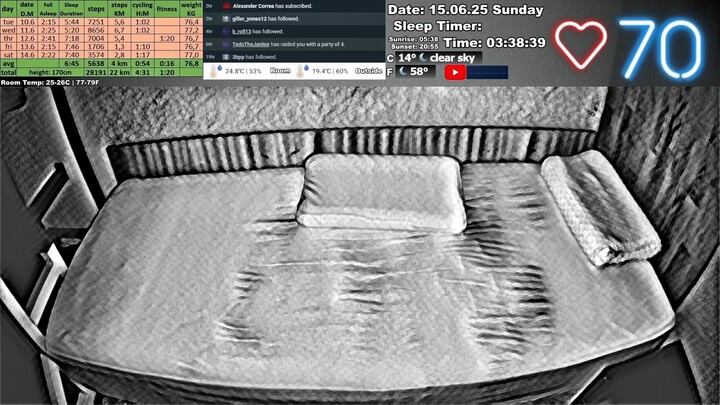 Sleep Stream 15.06.2025
