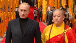 2006年普京拜访少林寺的真实影像，释永信亲自接待