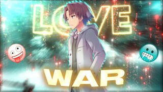Ayanokoji Kiyotaka− Love And War 🔥💎 [EDIT/AMV] | Classroom of the elite